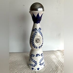 Clase Azul Blue & White Ceramic Bottle